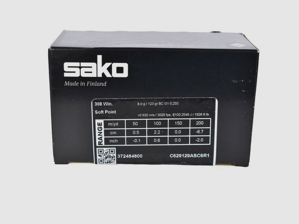 Sako 123grs SP 50STK .308Win