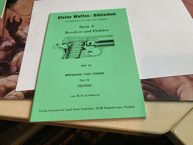 Kleine Waffen-Bibliothek, Heft 22, Browning High Power Teil 4