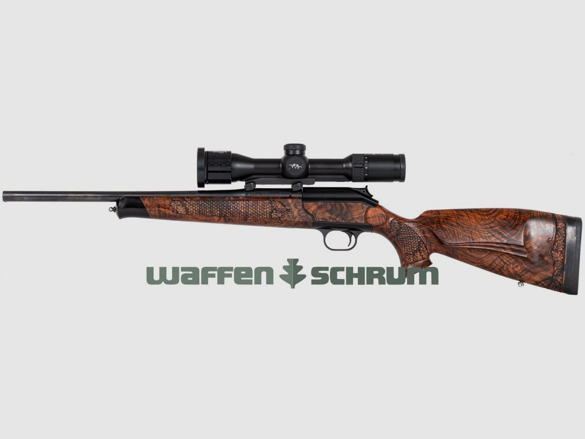 Blaser R 93 Luxus .30-06Spring , ZF Blaser B2 1,7-10x42 IC Abs.4 bel., Blaser Sattelmontage , LL: 45cm, Gew. M15x1, Präzise Jagen-Adapter 48mm