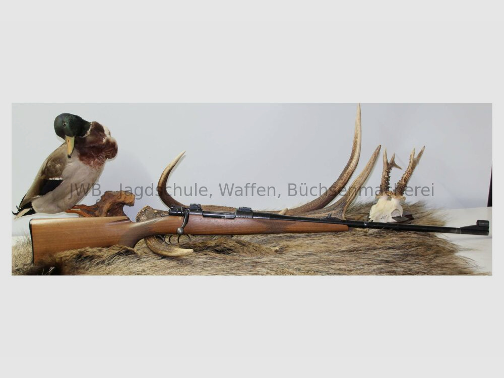 Mauser Preduzece 44 fucile da caccia con basi di montaggio girevoli 8x57JS