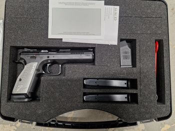 CZ TS 2 Silver 9mm Luger