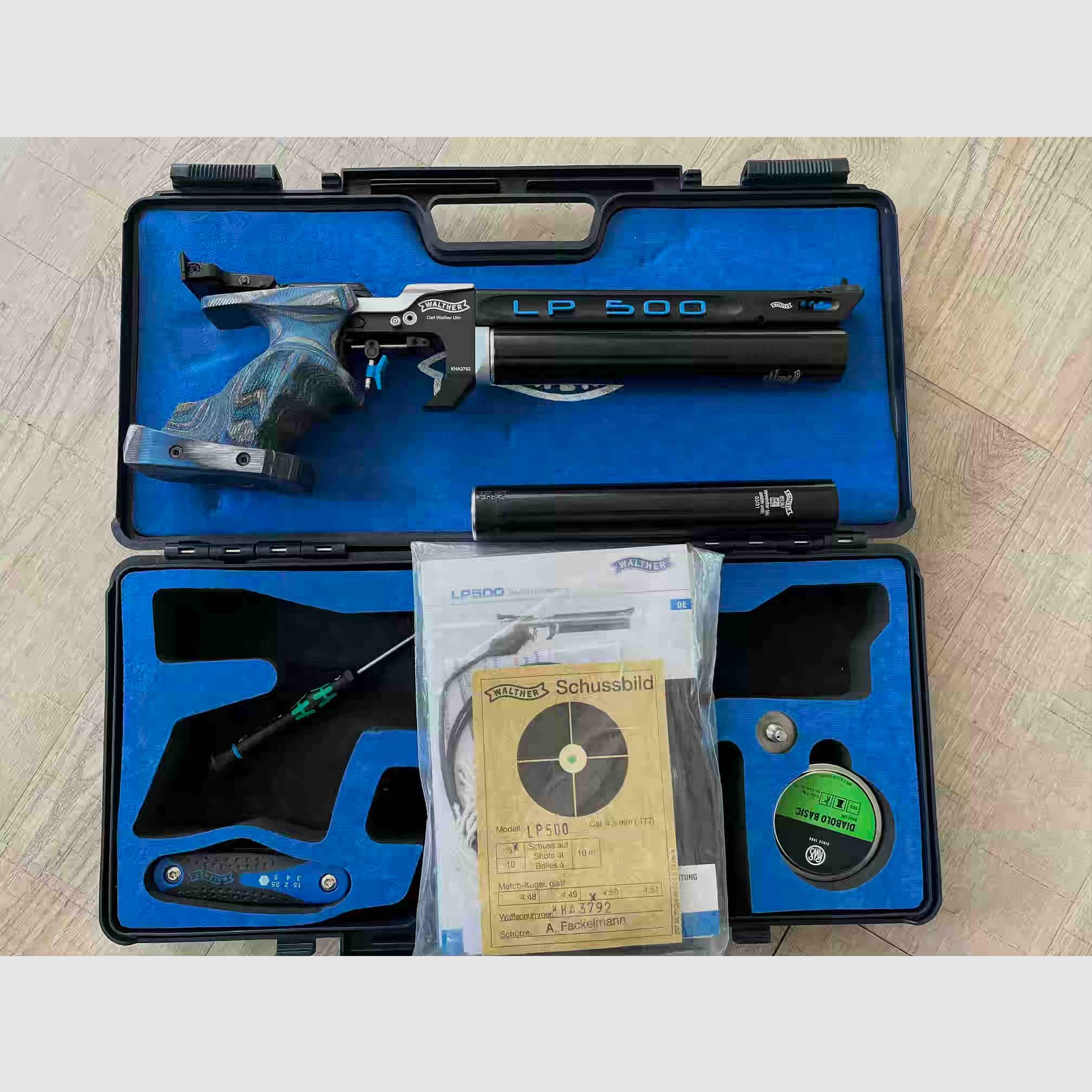Walther LP500 EXPERT BLUE ANGEL