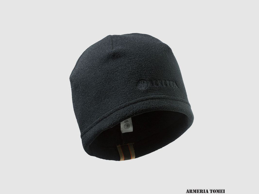 HOED – BERETTA – FLEECE BEANIE Zwart, afbeelding 1 van 2