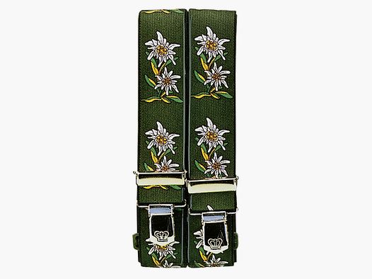 Bretelles élastiques avec motif edelweiss 120cm