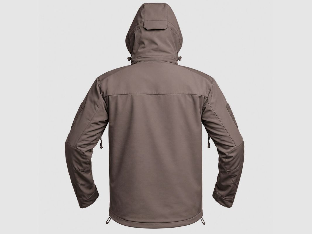 Fighter A10® Softshell Jas Heren - Bruin, waterdicht en ademend, afbeelding 5 van 7