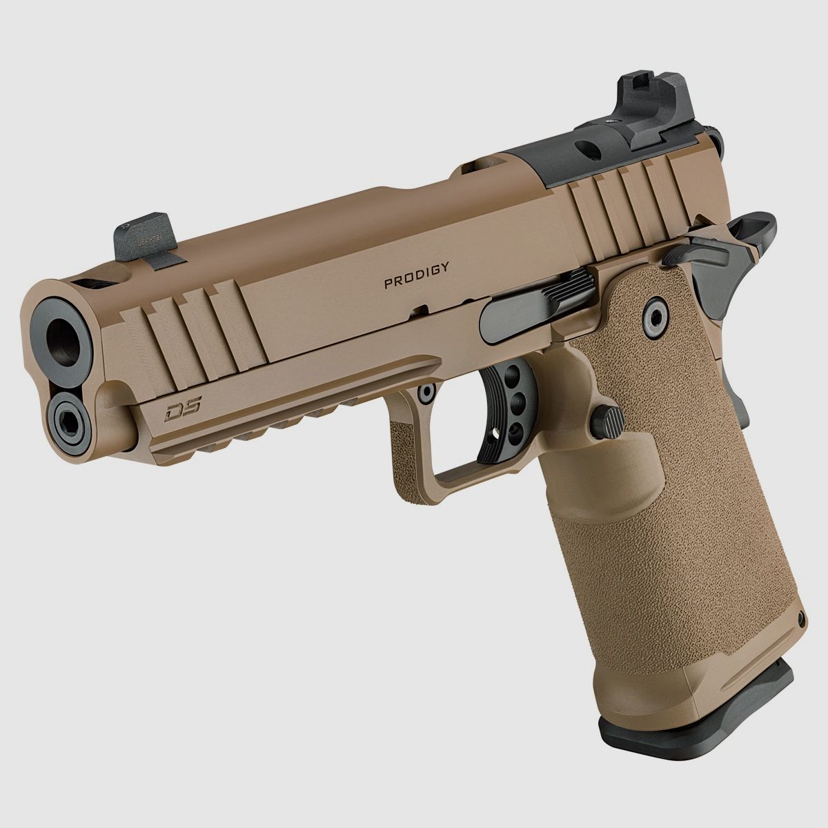 1911 DS Prodigy 5" I.Comp AOS Coyote Brown, afbeelding 3 van 3