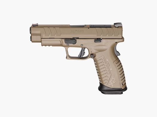 HS XD-M Elite 4.5" OSP Desert FDE
