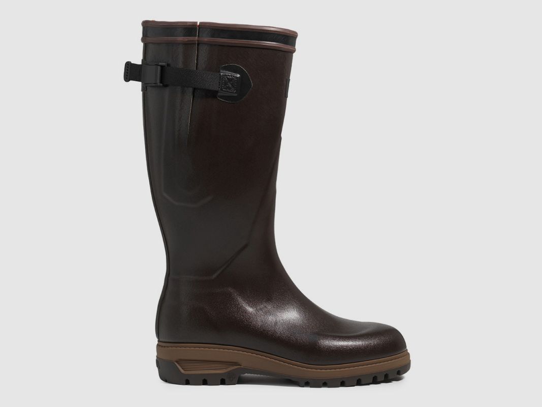 BOTTES AIGLE PARCOURS 3.0 NEOMESH MARRÓN, imagen 2 de 3
