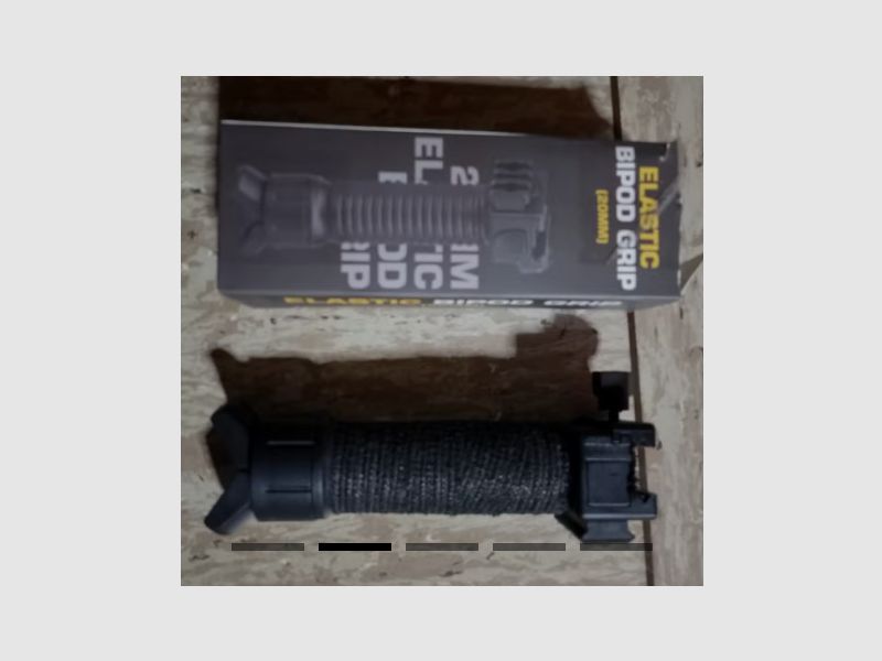 Grip anteriore tattico bipiede manico bipiede anteriore nero picatinny 20mm