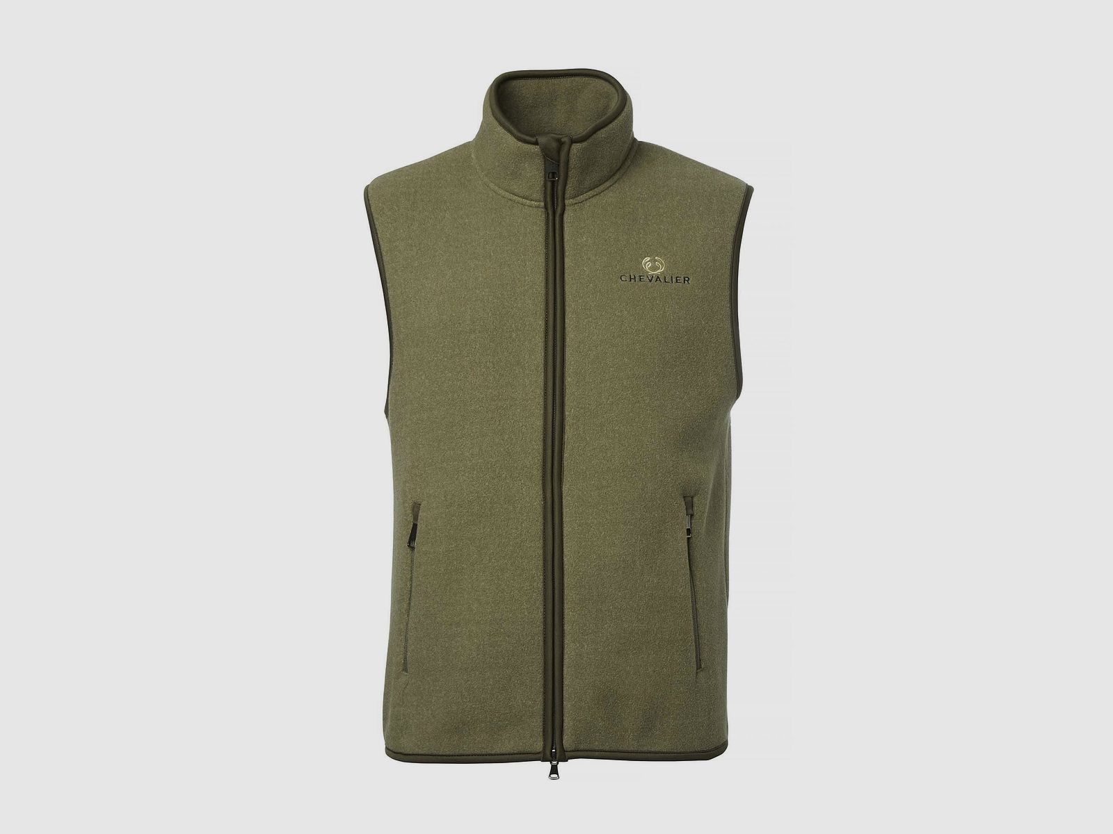 Chevalier Mainstone Fleeceweste Khaki Grün Herren XL
