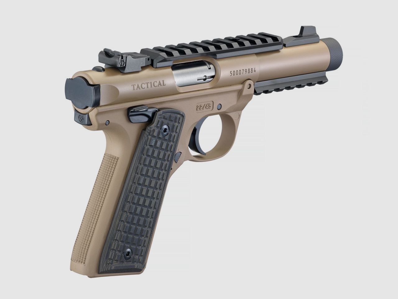 RUGER PISTOLE MARK IV 22/45 TACTICAL – DAVIDSON’S BRAUN CERAKOTE