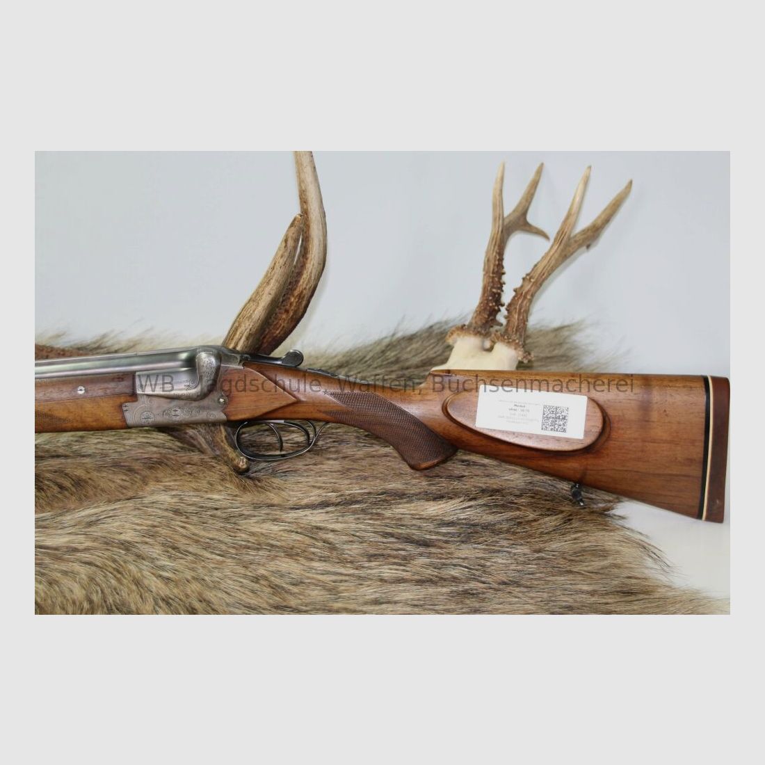 Light and manageable Merkel shotgun 16/70