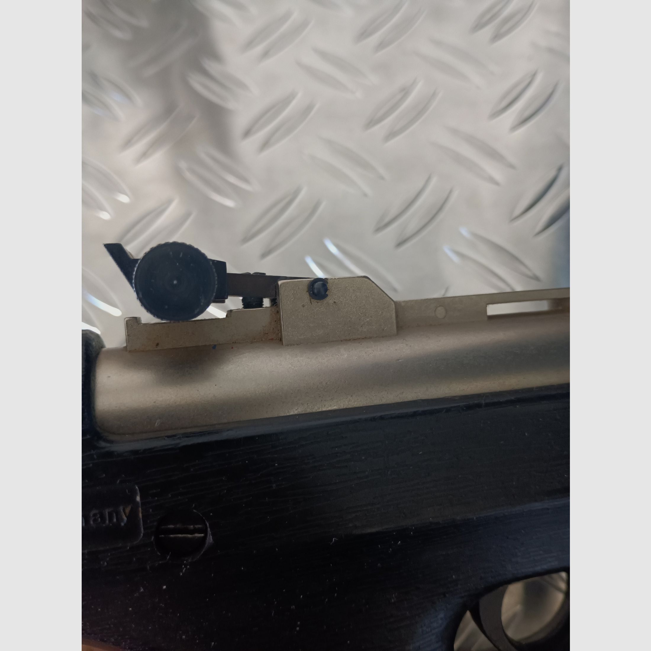 Knicklaufluftpistole Kaliber 6,35