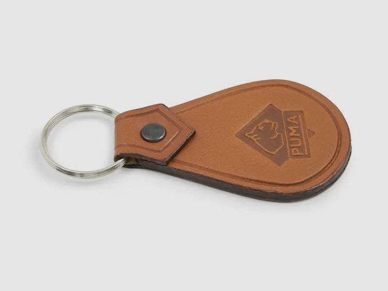 PUMA leren sleutelhanger