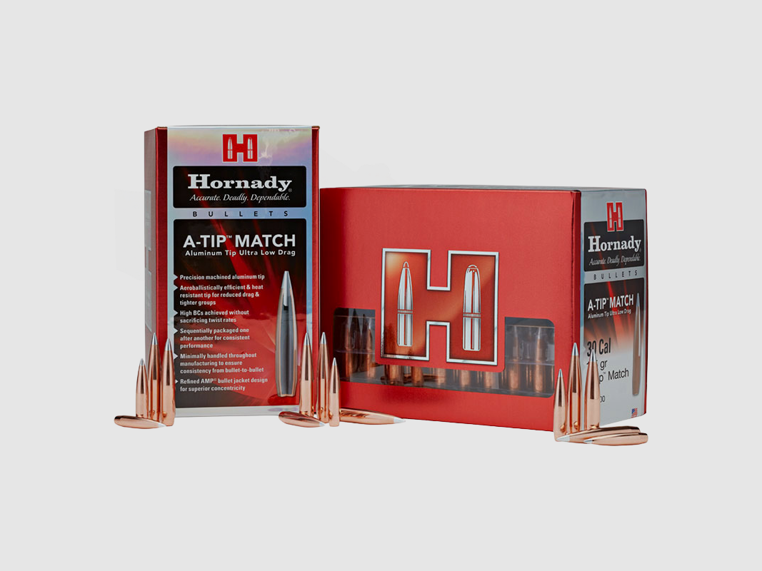 Hornady Ogive A-TIP MATCH Cal. 30 – 176 gr