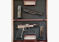 Tanfoglio Ultra Match in caliber .45 ACP with interchangeable system 9x19 5 inches