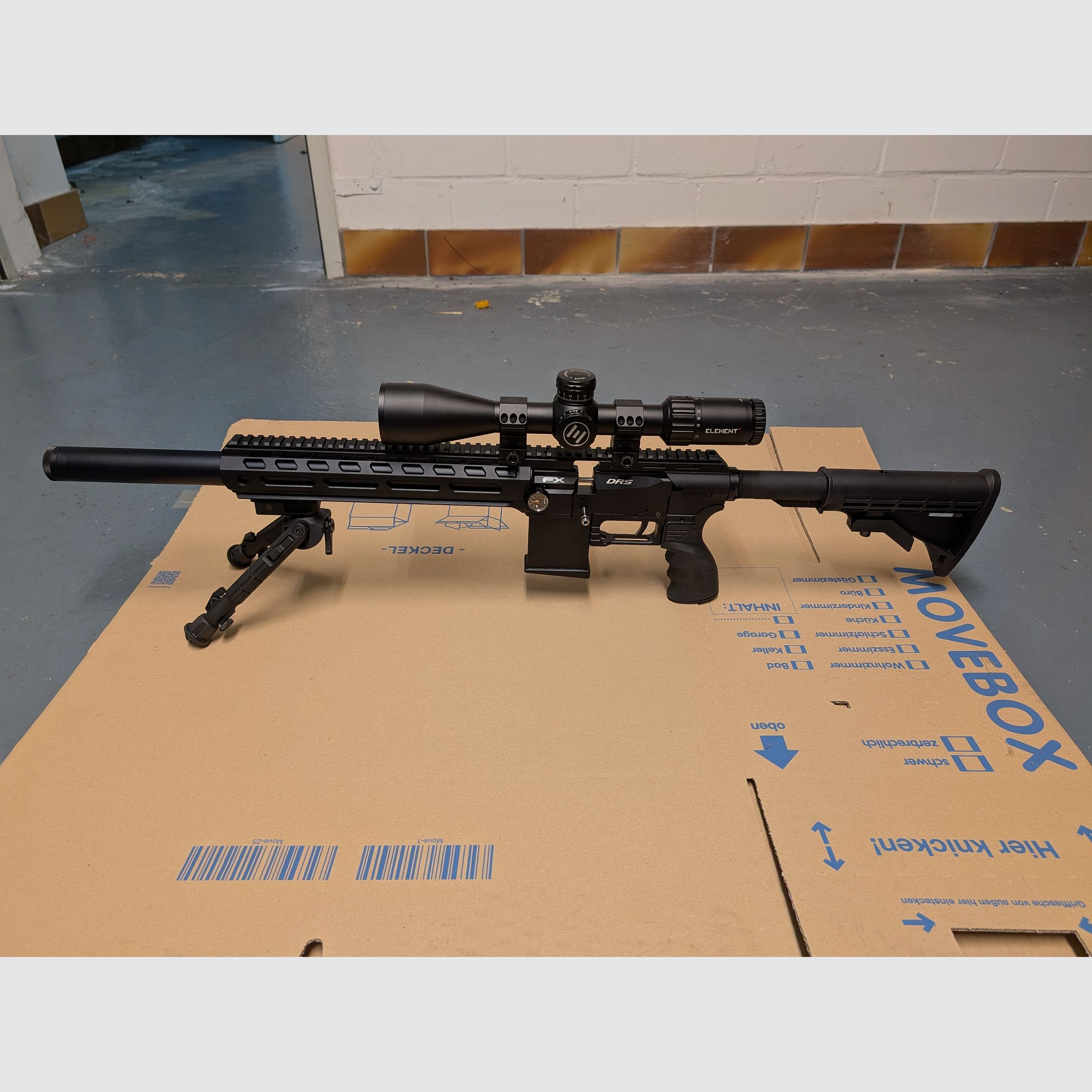 FX DRS Tactical 7,5Joule Cal. 5,5mm mit Zubehör 