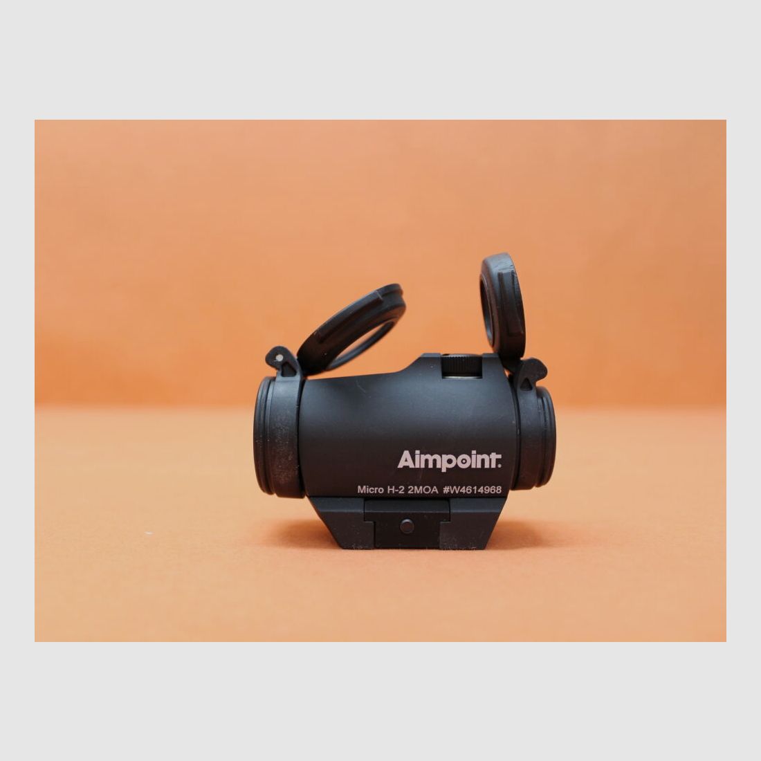 Aimpoint	 Aimpoint Micro H-2 (200185) Leuchtpunktvisier 2MOA Dot (6cm auf 100m) Montageplatte Weaver/Picatinny