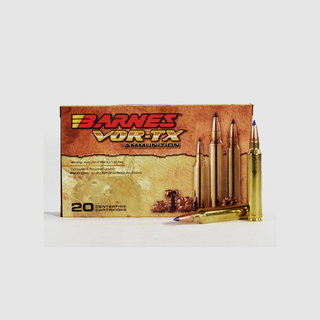 BARNES Vor-TX Euro TTSX .300 Winchester Magnum. 180 grs 1 Packung (20 Schuss á 4,34 €*)