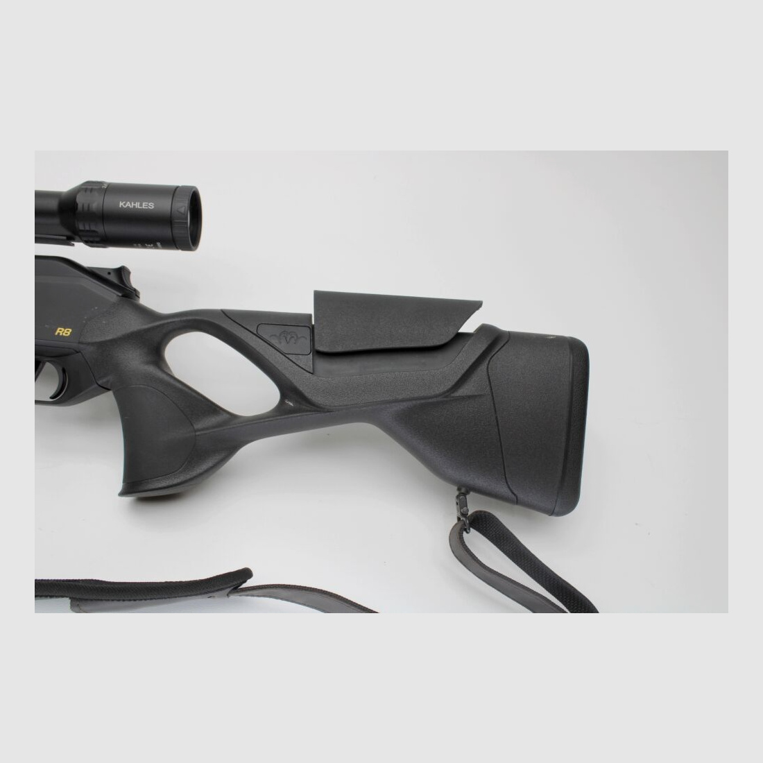 Rep Büchse Blaser R8 Ultimate Kal. 8,5x55 Blaser mit Kahles Helia 2,4-12x56 Pfandversteigerung 17.7.25