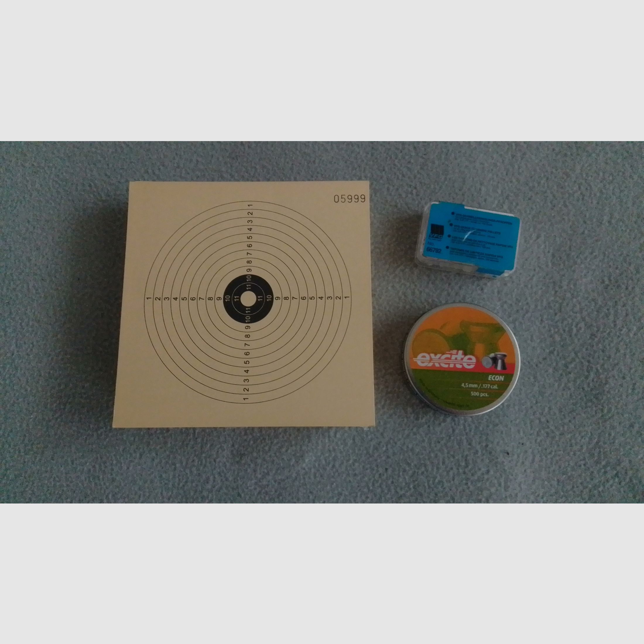 4,5mm Plinking Diabolos, Zielscheiben, Reinigungsdiabolos