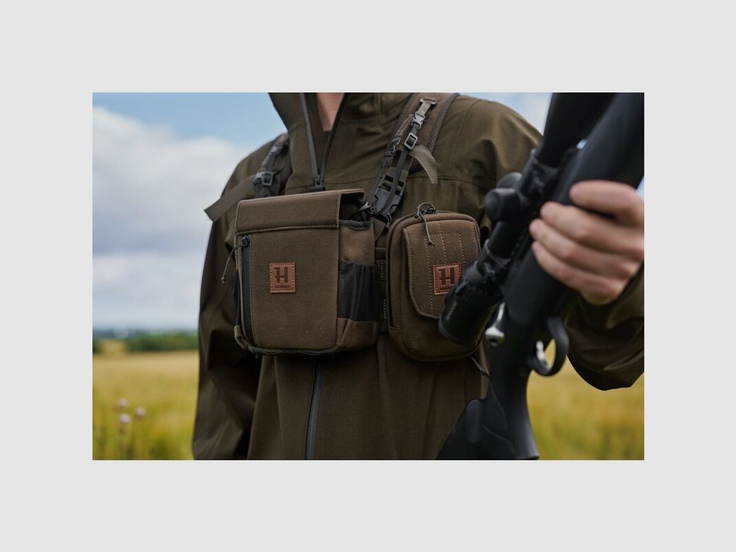 Härkila Fernglashalter Dark willow green One Size