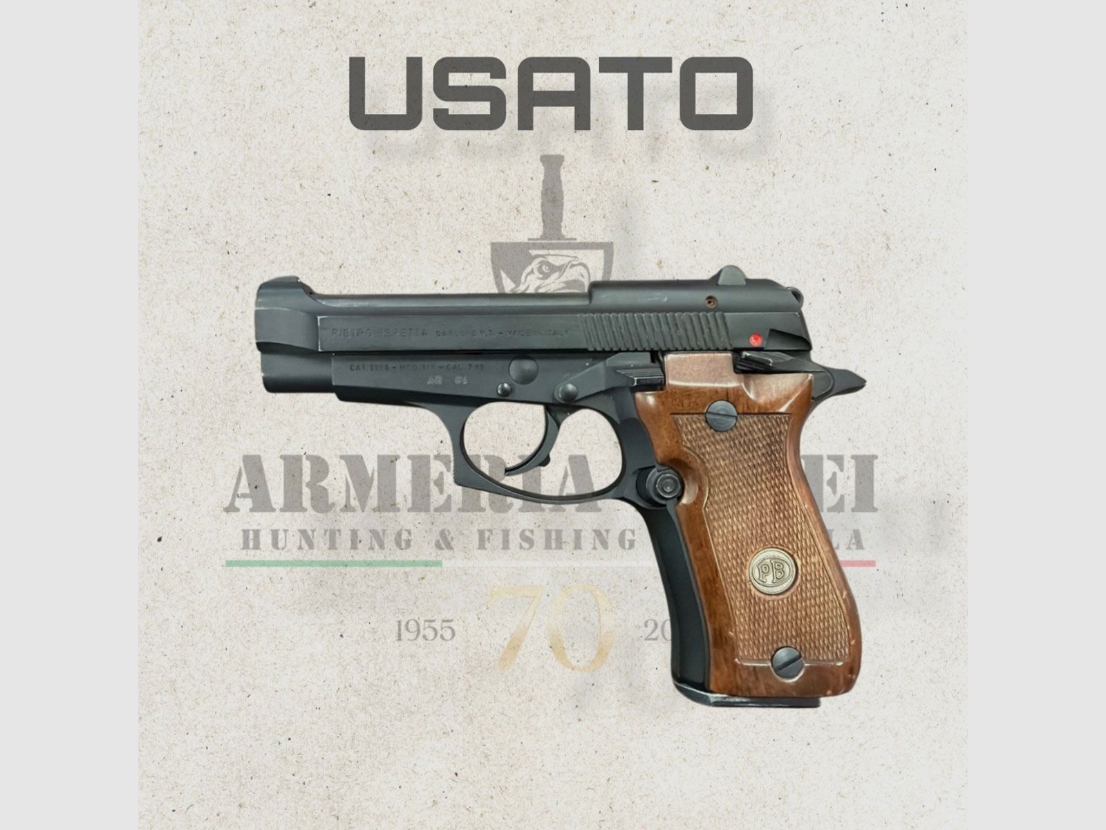 GEBRAUCHT – PISTOLE – BERETTA MOD. 81F Kal. 7,65, Bild 1 von 3