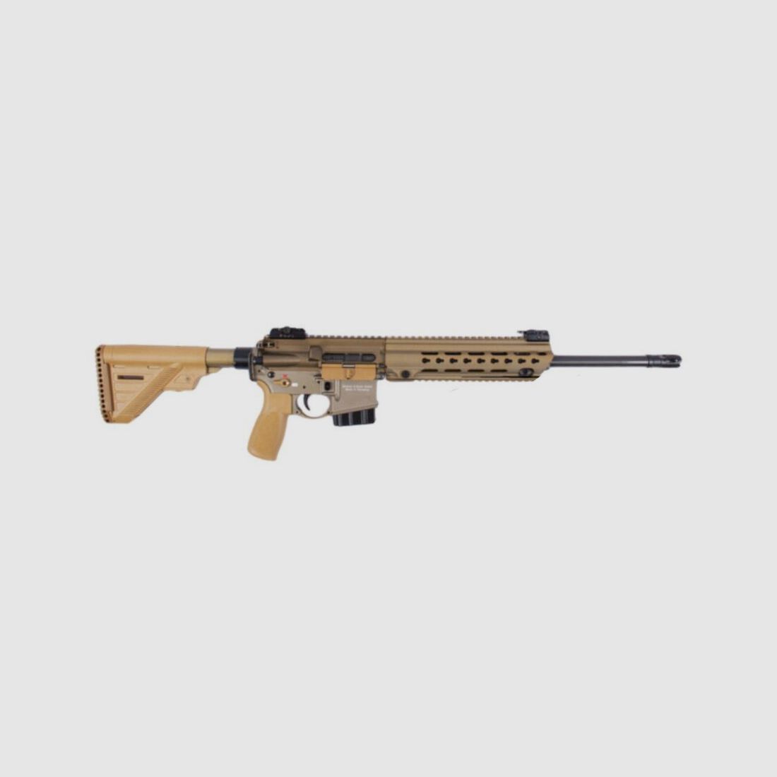 Fusil semi-automatique HK Heckler & Koch MR 223 A3 sable 16,5" HK Key Slim Line disponible immédiatement, expédition +20€ RRP: 3229€ MR223