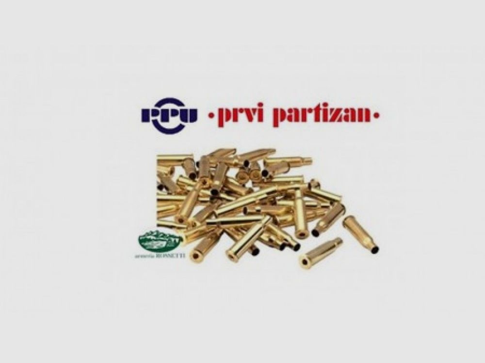 PPU PRVI PARTIZAN Hülsen cal.7,62X39 Packung mit 50 Stück C030