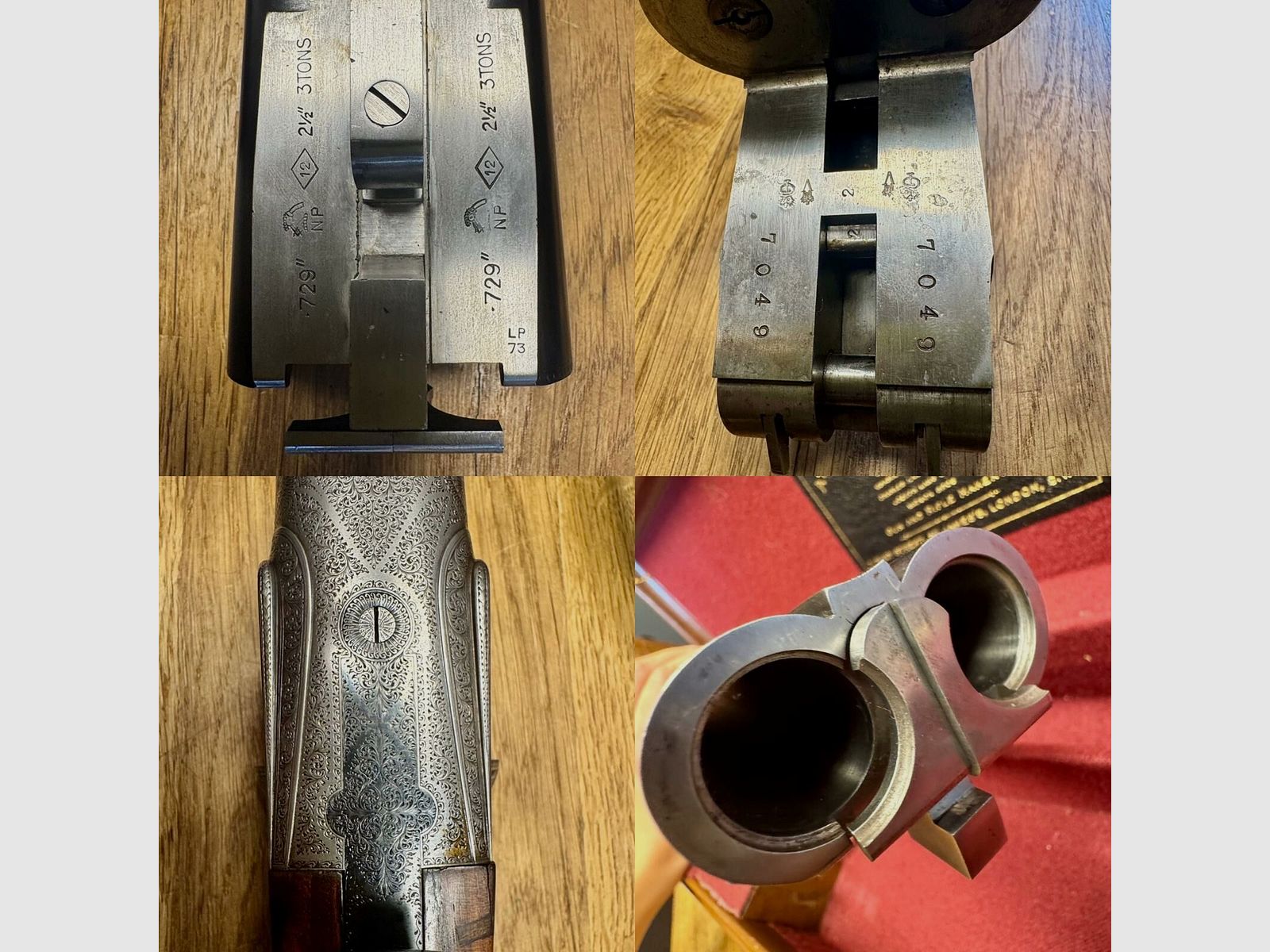 Stephen Grant & Sons Doppeflinte mit Seitenschlossen