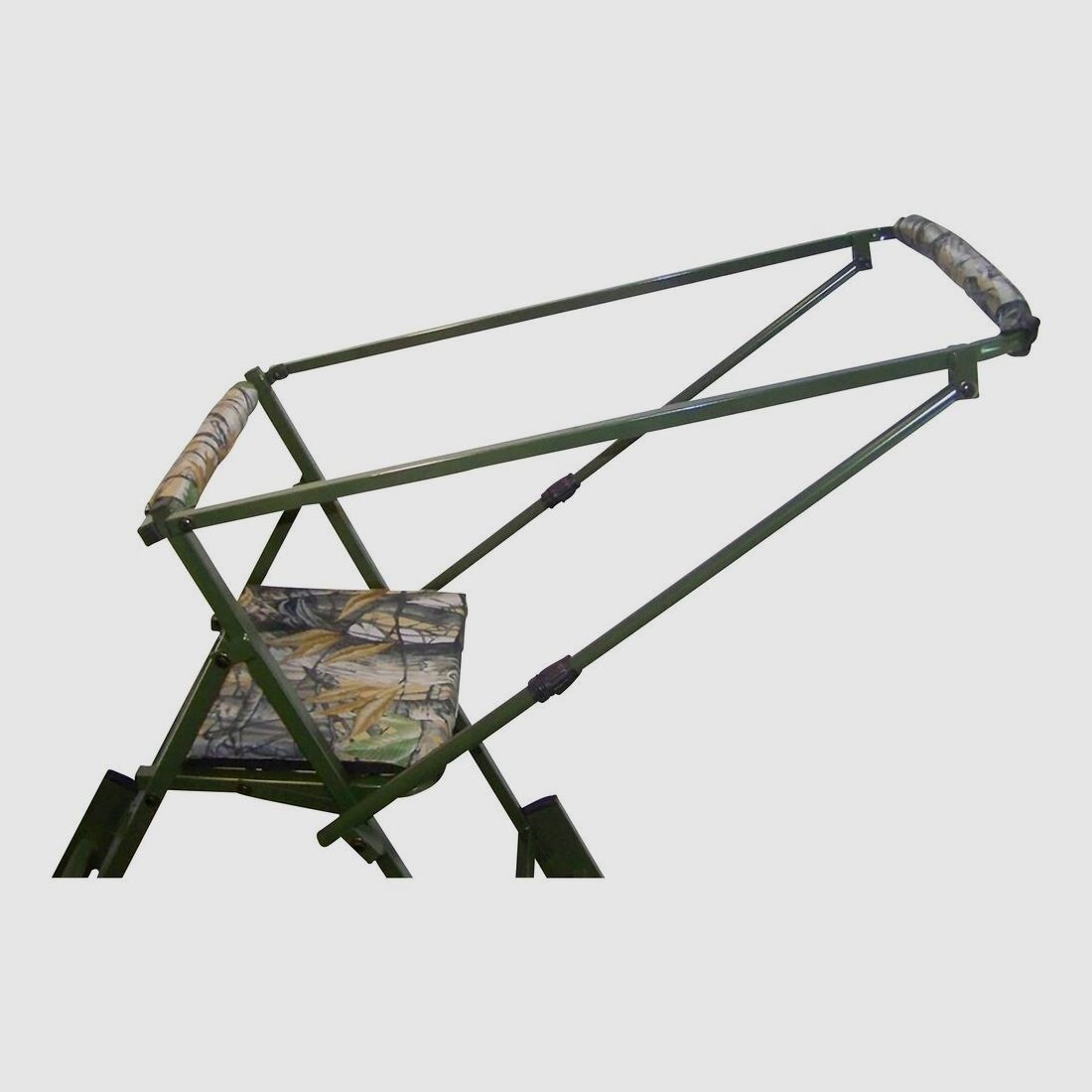 Berger & Schröter Ansitzstuhl Aluminium mit Verlängerung