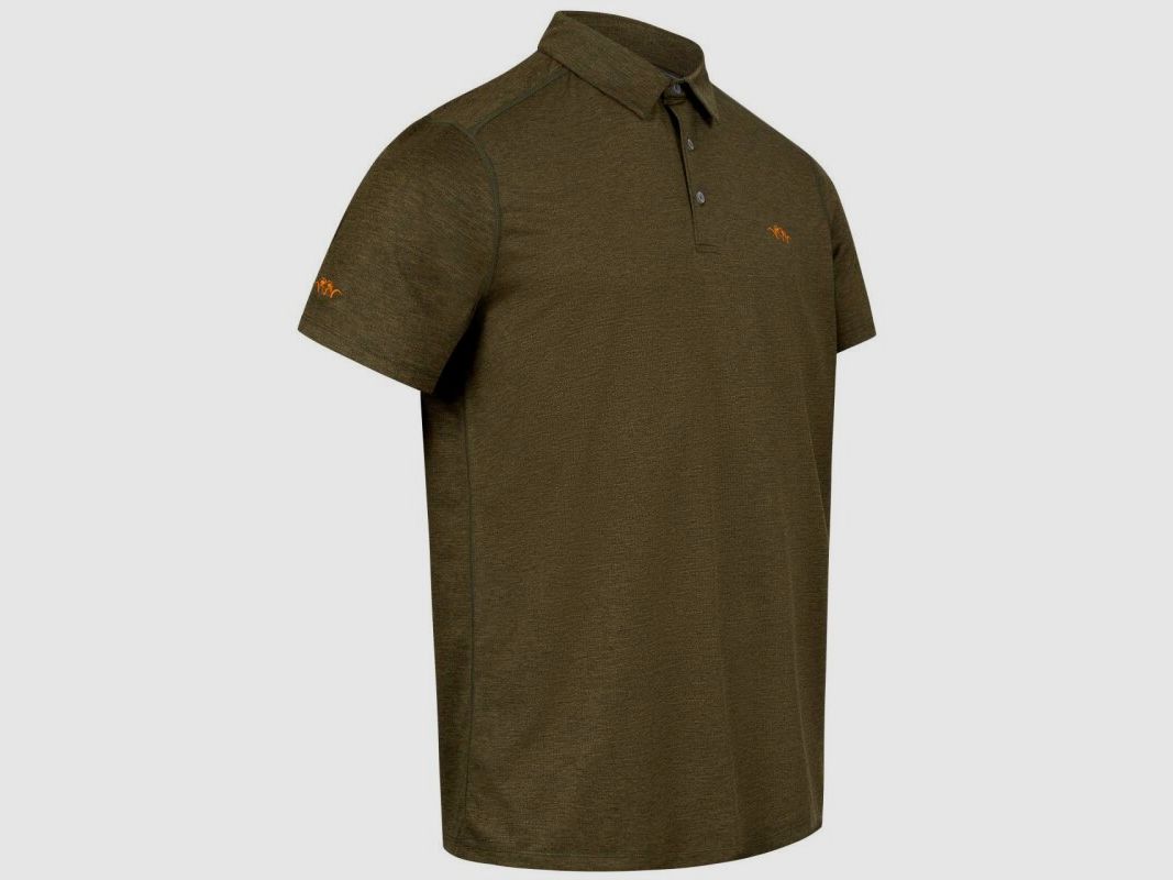 Blaser Herren Competition Polo Shirt dunkel oliv XL