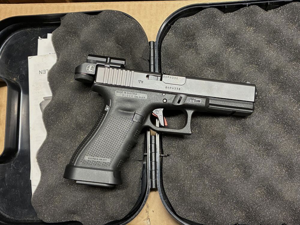 Glock 17 Gen4 optics 9mm Luger