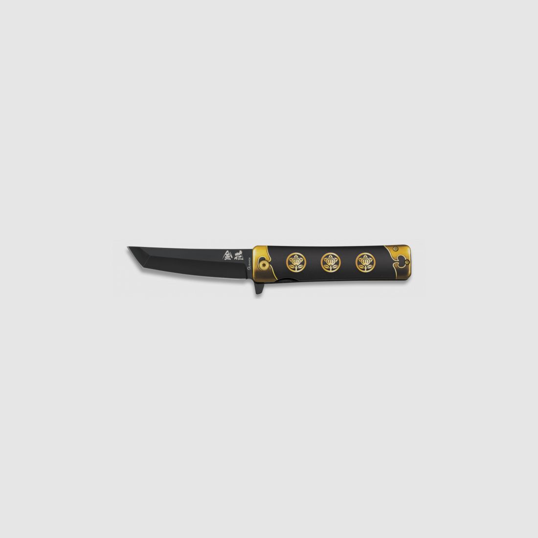 Federunterstütztes Taschenmesser Japan Design Tanto Stil Gürtelclip