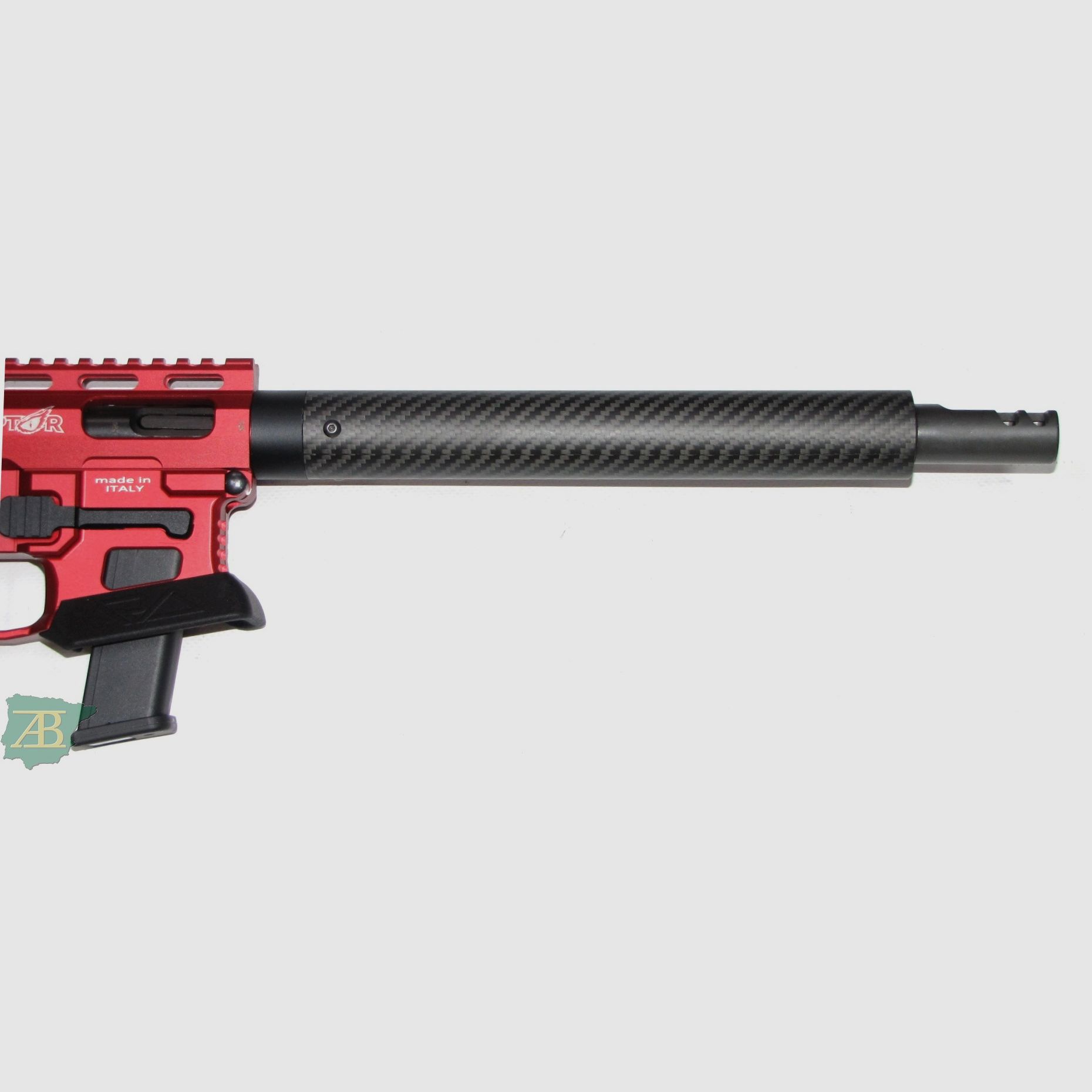 Selbstladebüchse REVO ARMS AR9 BLACK / RED RAPTOR 12,5″ 9 MM PB, Bild 5 von 7
