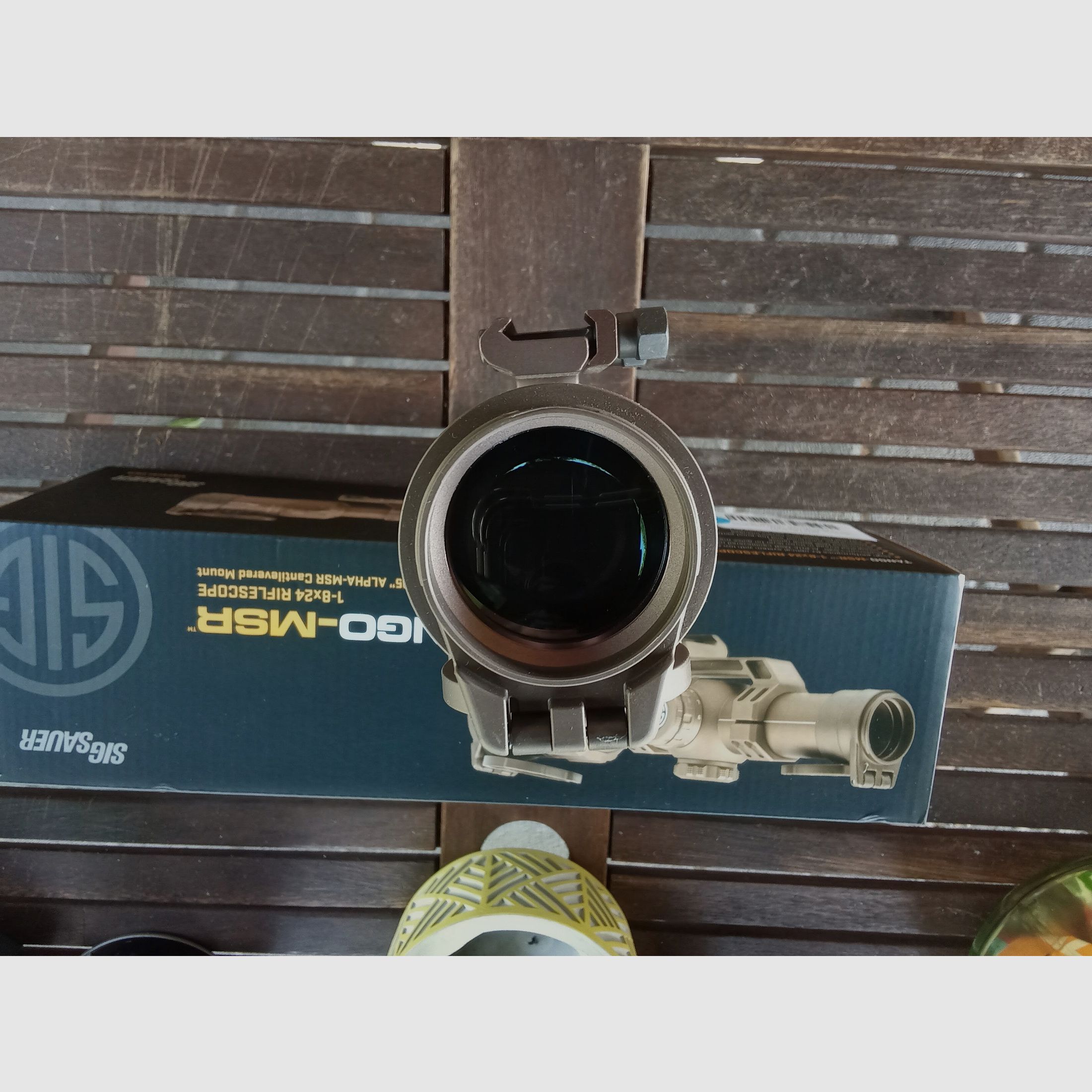 Telescopio LPVO 1-8 Sig Sauer Tango MSR 1-8x24 con montaggio