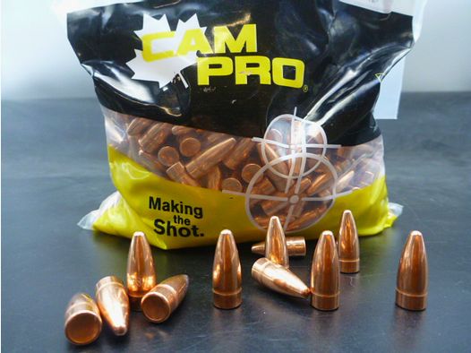 Balas Cam Pro Calibre .311 123 grains FMJ por 500