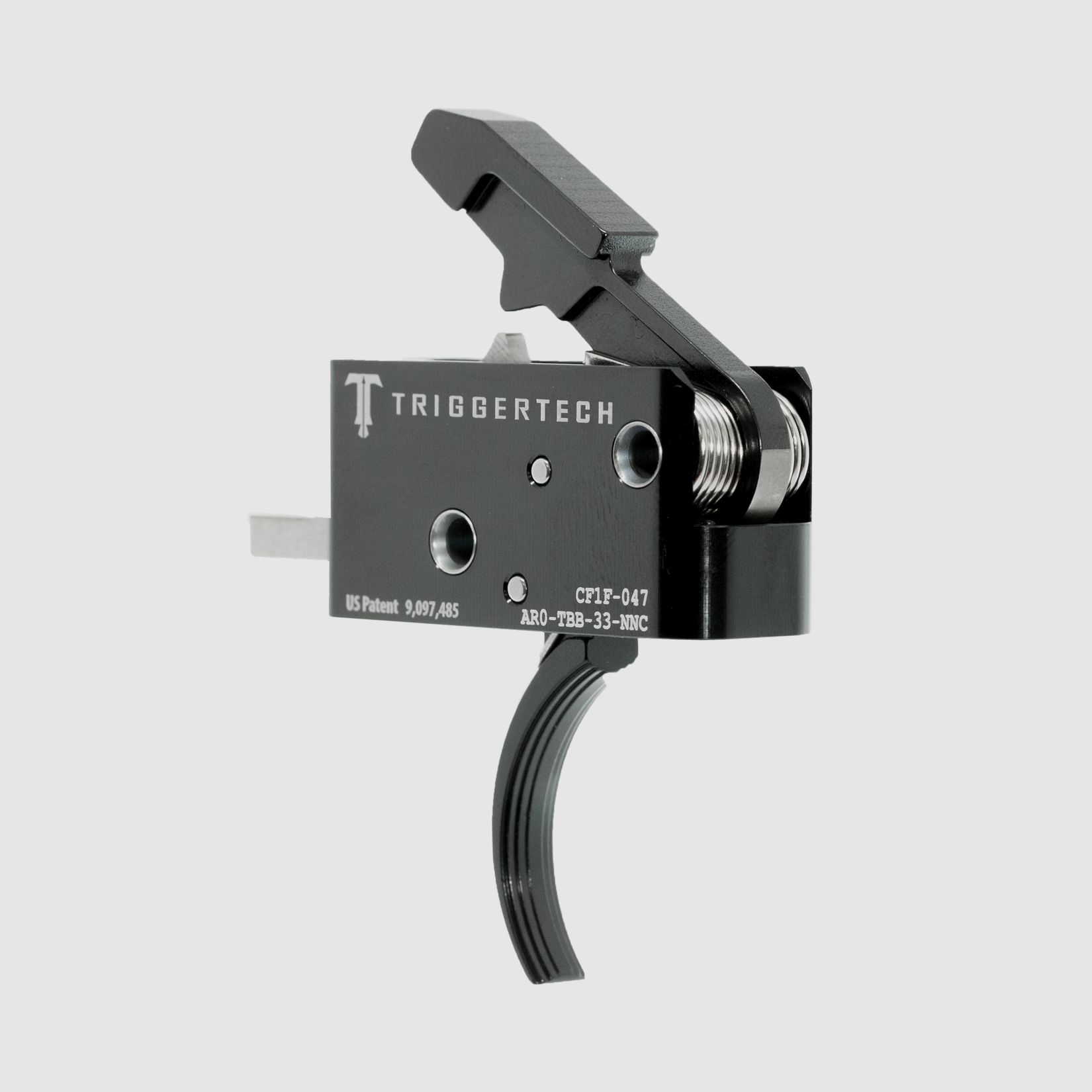 TRIGGERTECH Competitive AR-15 Black Curved, Bild 1 von 2