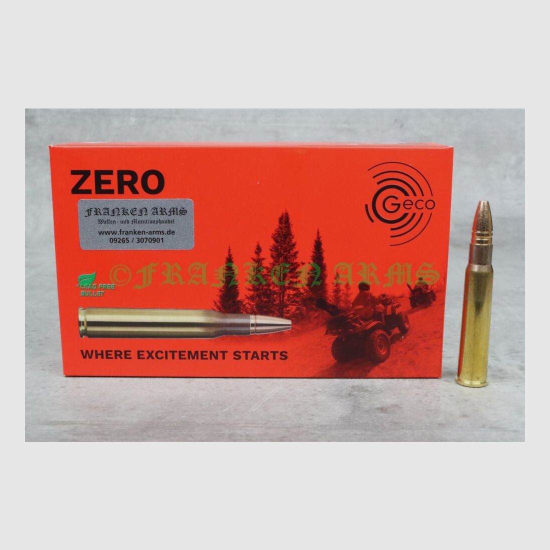 GECO Zero 8x57IRS 139gr. 9.0g 20 pieces quantity discounts