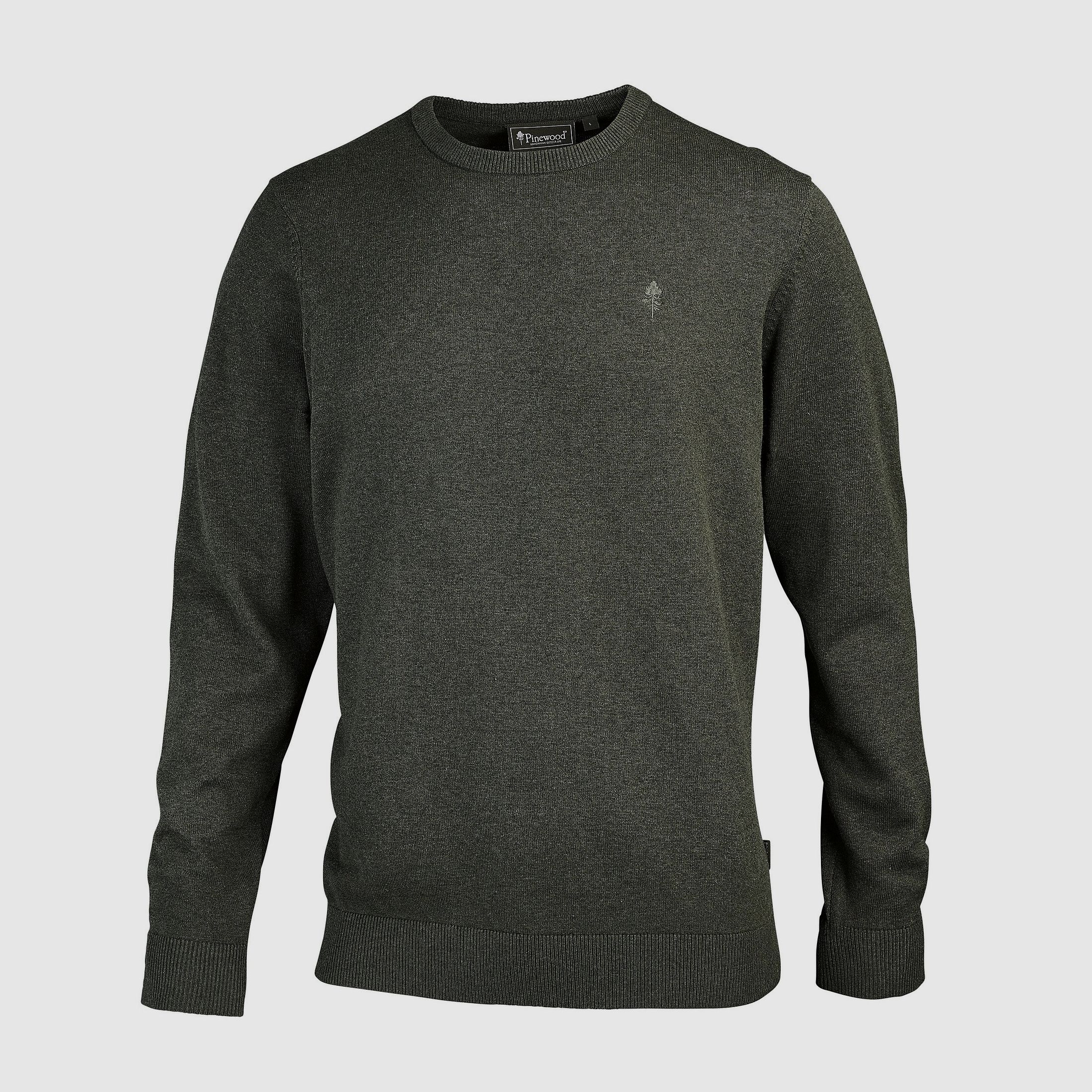 Pinewood Herren-Rundhals-Pullover Vrnamo