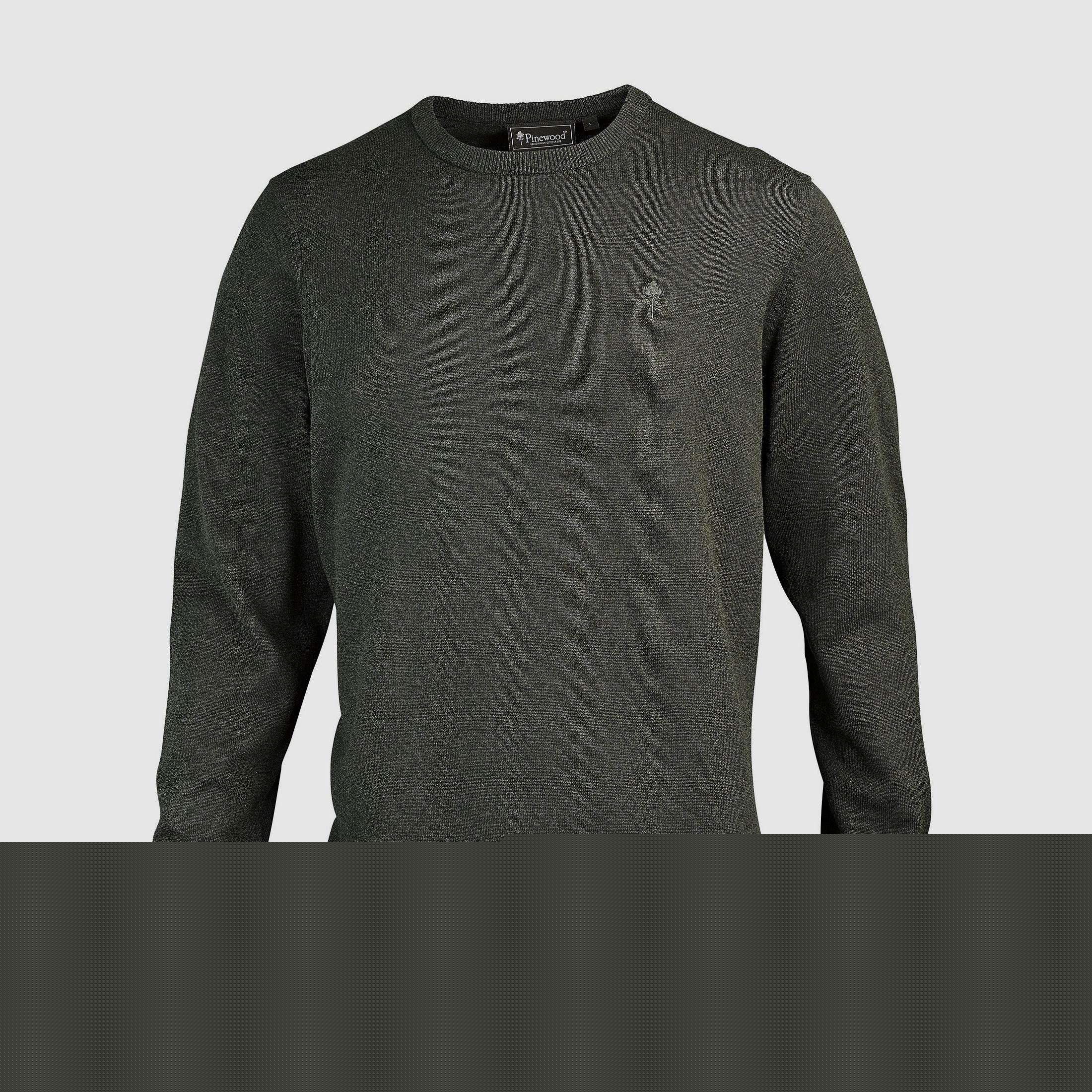 Pinewood Herren-Rundhals-Pullover Vrnamo