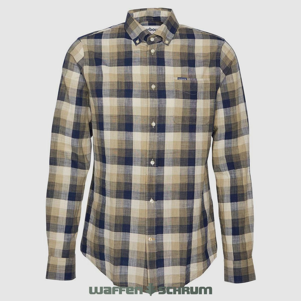 Barbour Hemd Hillroad Tailored Olive