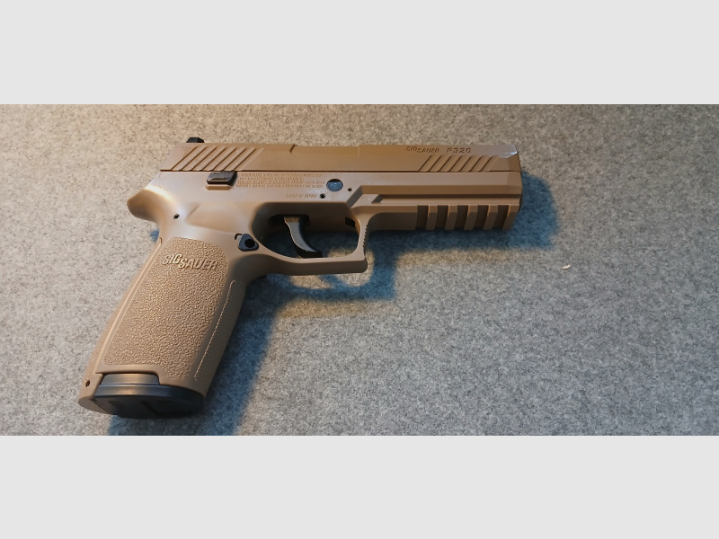 Sig Sauer P320 Co2 Diabolo Luftpistole mit O-Box und Koffer