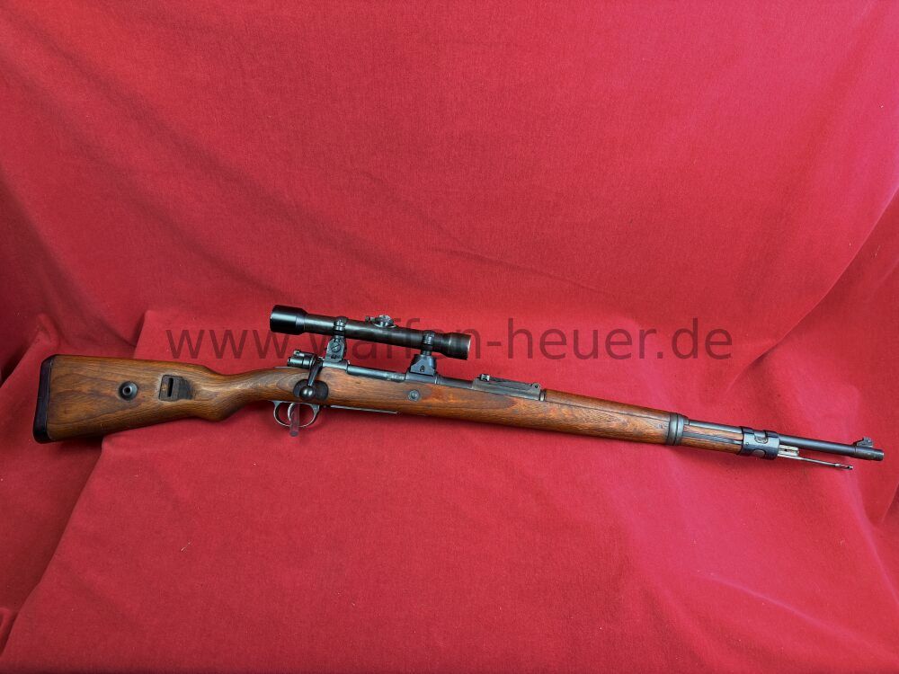 Mauser K98 Scharfschützen Karabiner WK II mit Adler und Kreuz