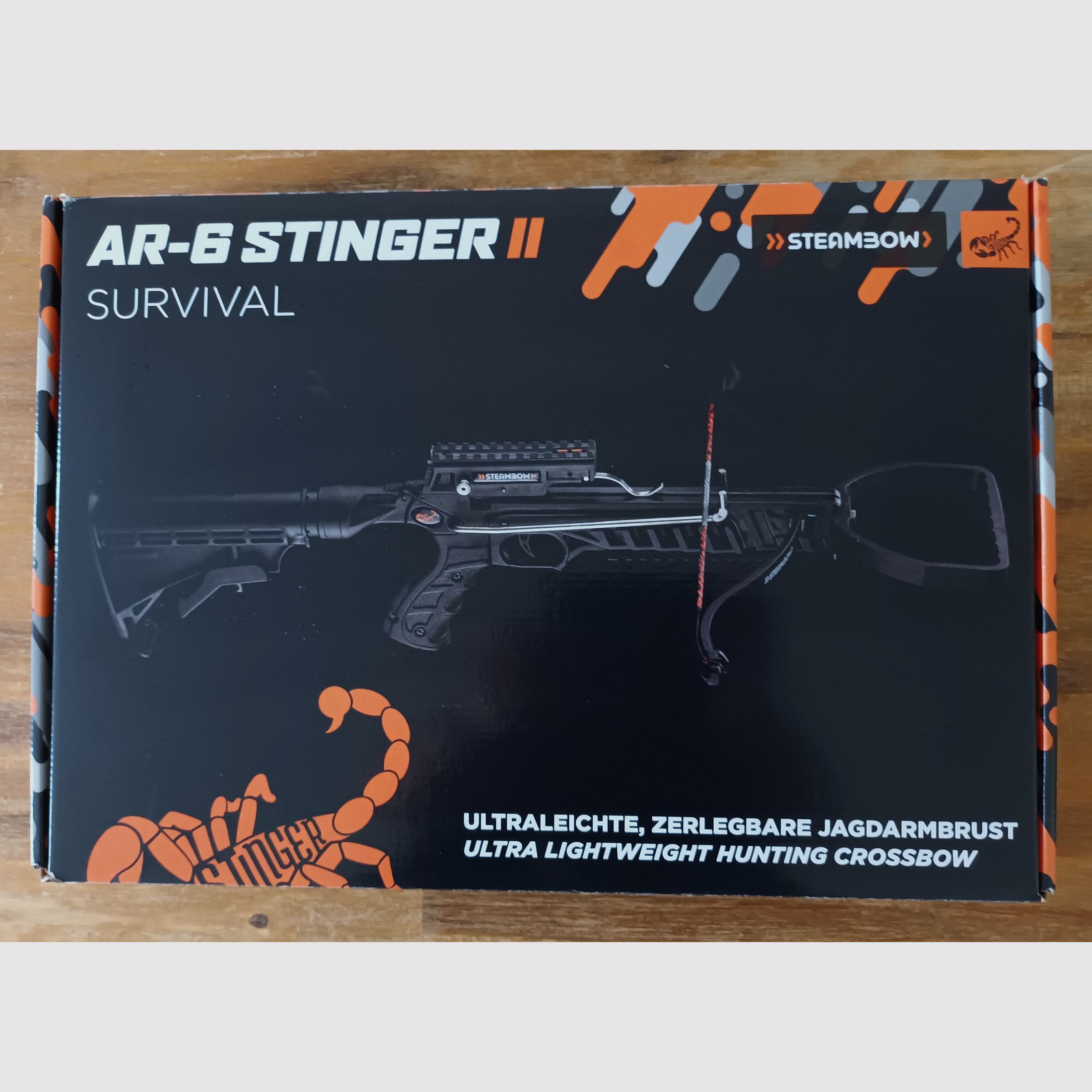Steambow AR-6 Stinger 2 Survival Crossbow + Accessories
