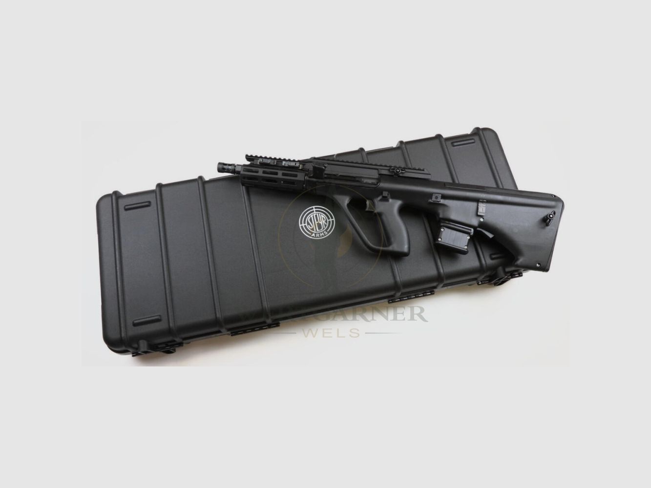 Steyr AUG A3 Z QCB LRD M II 417mm 9011 Langschiene .223 Rem., Bild 5 von 6