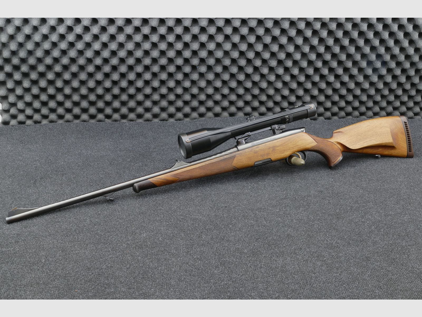 Steyr Mannlicher Luxus M en calibre .30-06 Springfield de primera mano en estado original excepcionalmente bueno, casi como nuevo WHB295