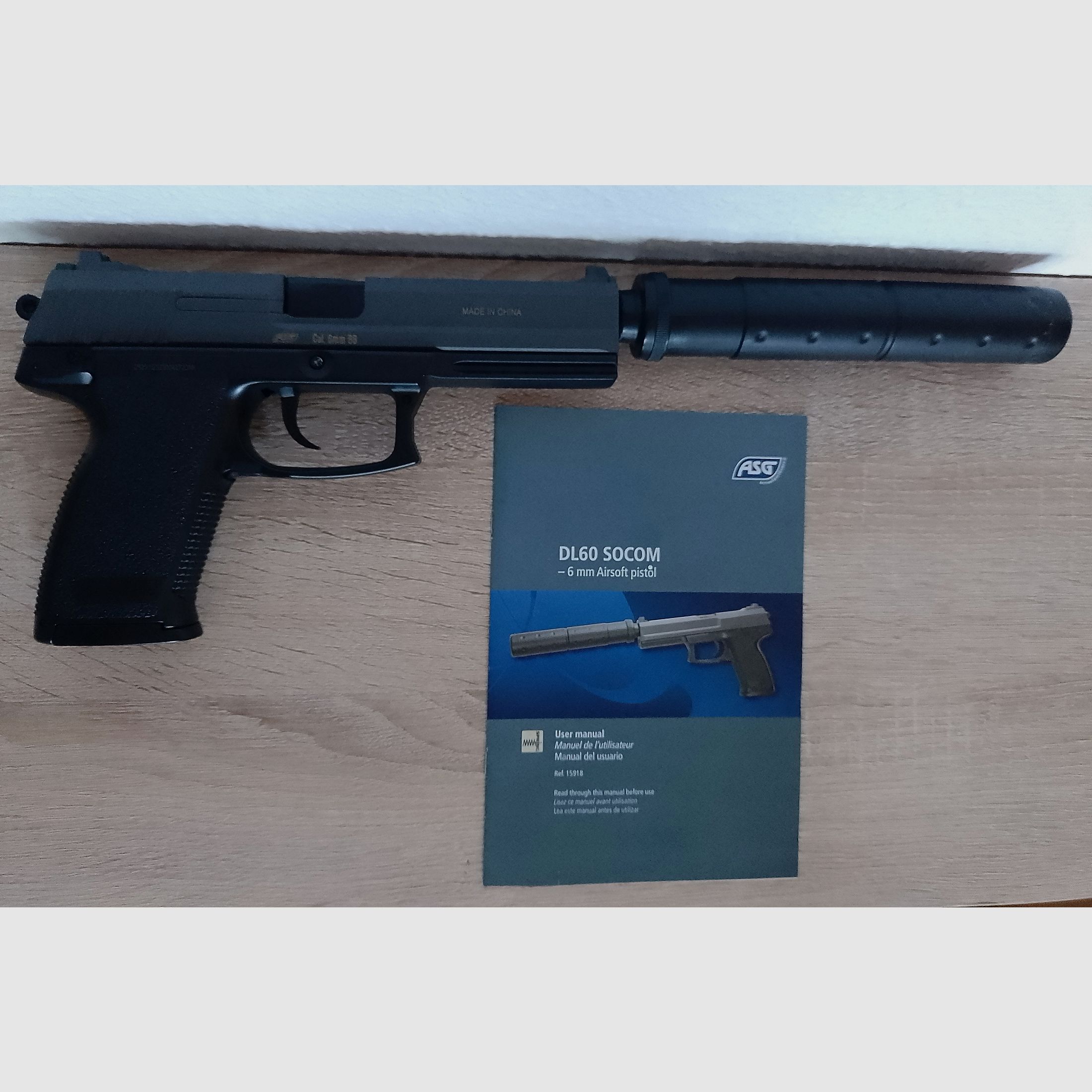 Federdruck Pistole DL 60 Socom 