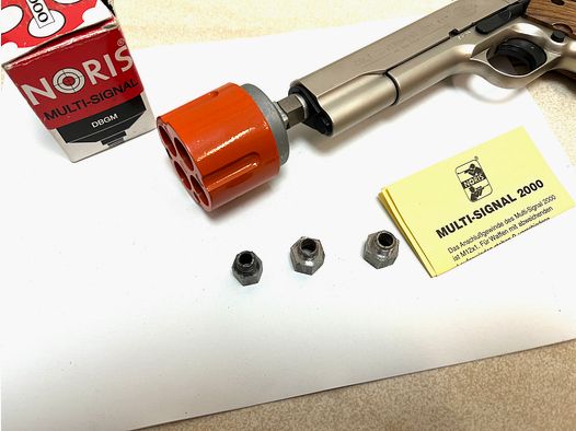 ••• Noris Multi - Signal 2000 - Multishooter + accessoires pour armes à blanc •••