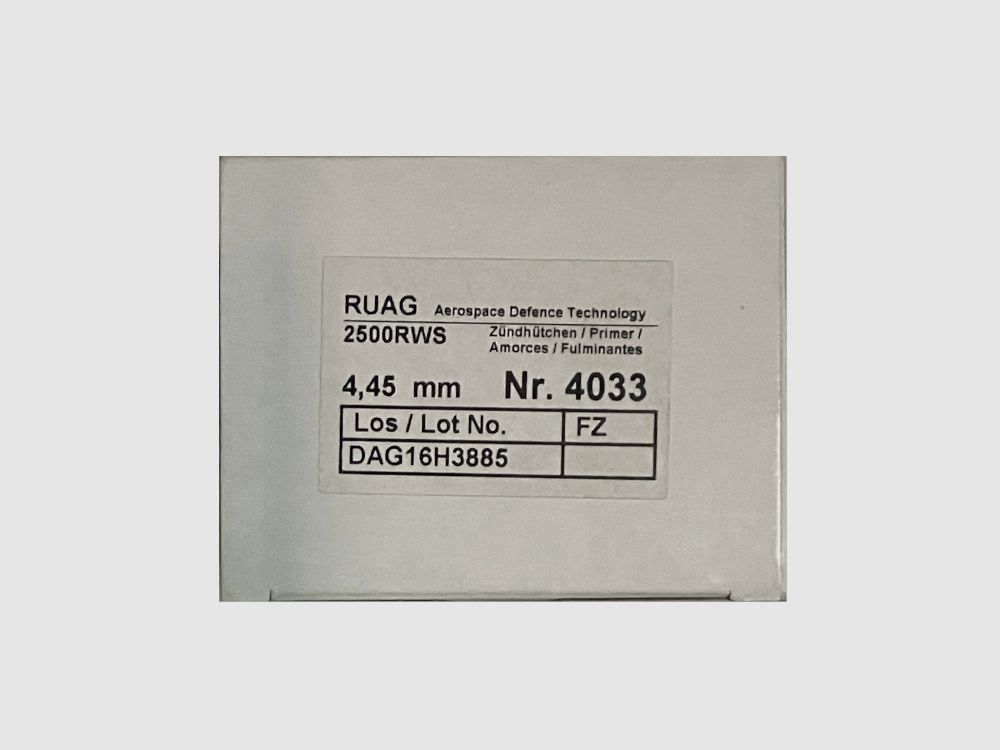 INNESCHI RWS SMALL RIFLE 4033 23,00€ - NICHT ONLINE VERKAUFEN - KONTAKTIEREN SIE DEN VERKÄUFER